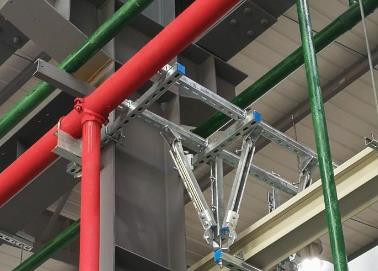 平顶山该抗震支架的整体式支吊架结构协调性好